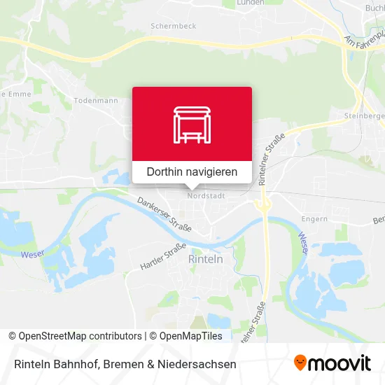 Rinteln Bahnhof Karte