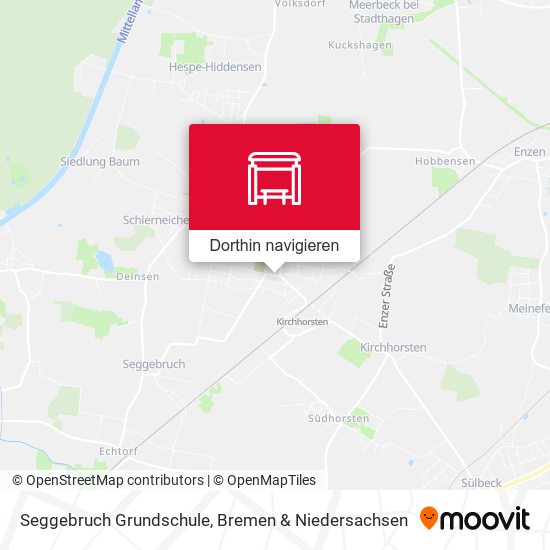 Seggebruch Grundschule Karte