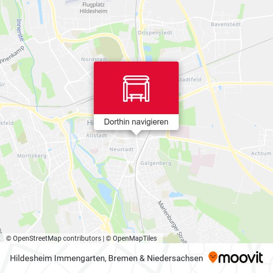 Hildesheim Immengarten Karte