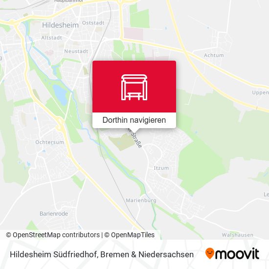 Hildesheim Südfriedhof Karte