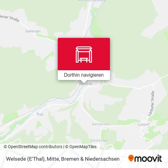 Welsede (E'Thal), Mitte Karte