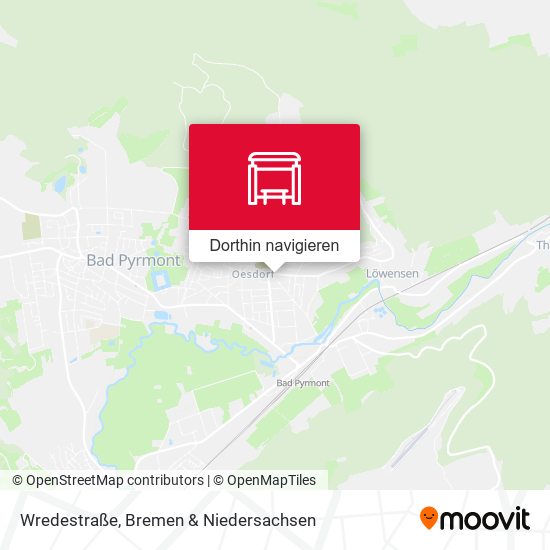 Wredestraße Karte