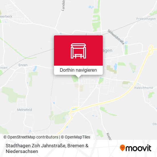 Stadthagen Zoh Jahnstraße Karte