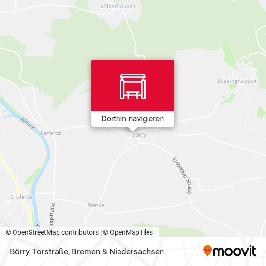 Börry, Torstraße Karte
