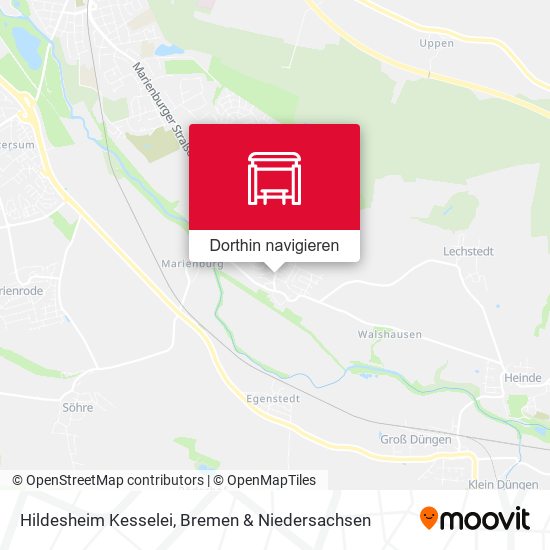 Hildesheim Kesselei Karte