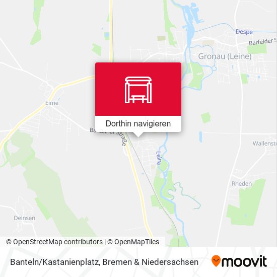 Banteln/Kastanienplatz Karte