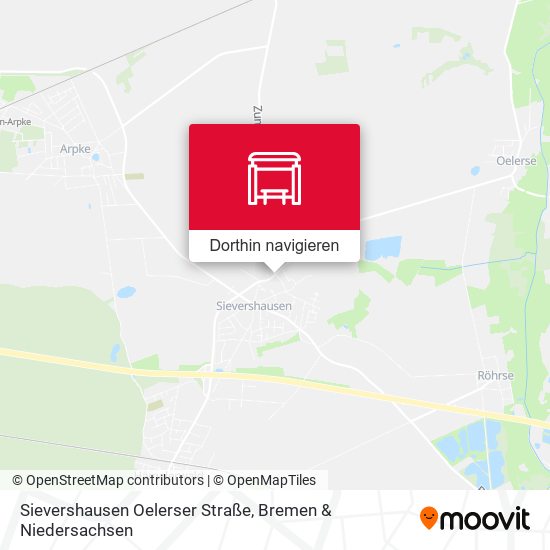 Sievershausen Oelerser Straße Karte