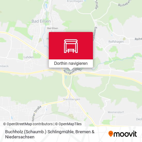 Buchholz (Schaumb.) Schlingmühle Karte