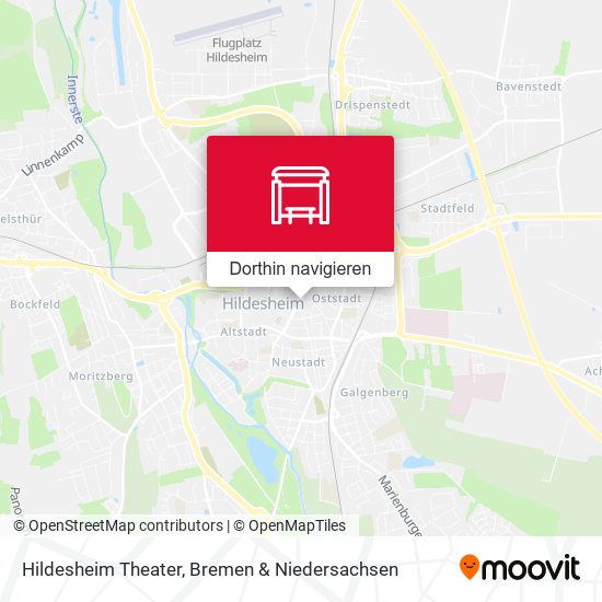 Hildesheim Theater Karte
