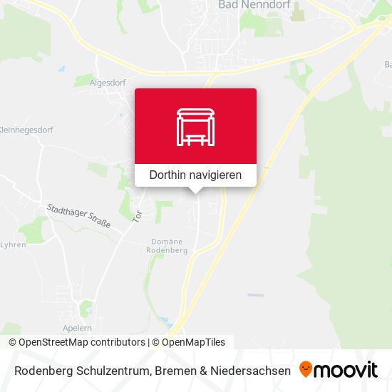 Rodenberg Schulzentrum Karte