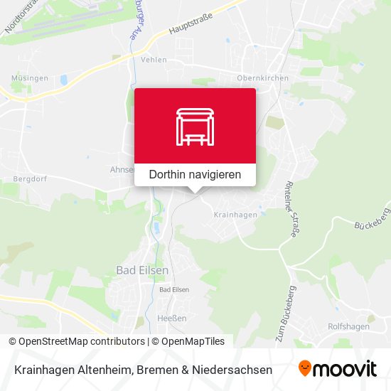 Krainhagen Altenheim Karte