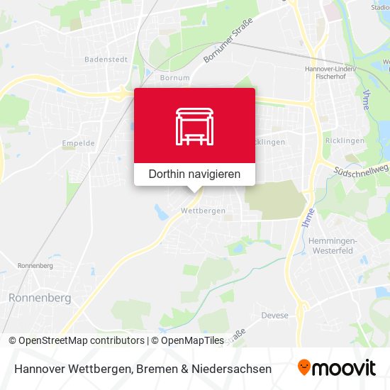 Hannover Wettbergen Karte