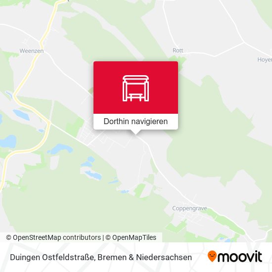 Duingen Ostfeldstraße Karte