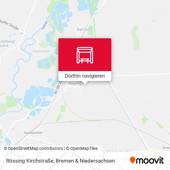 Rössing Kirchstraße Karte