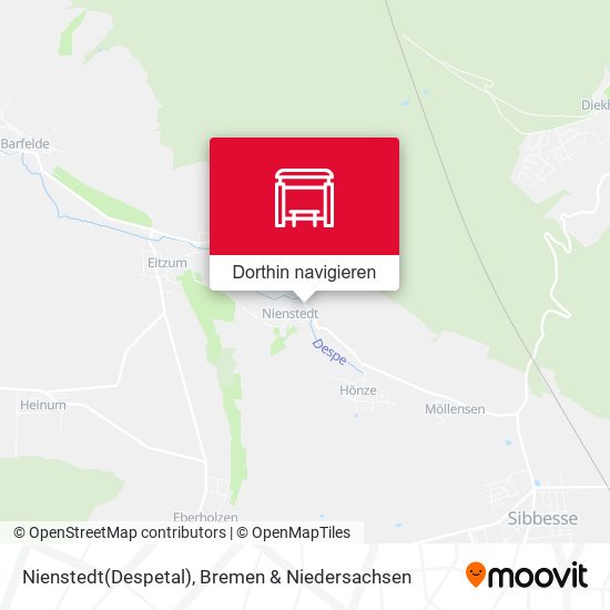 Nienstedt(Despetal) Karte