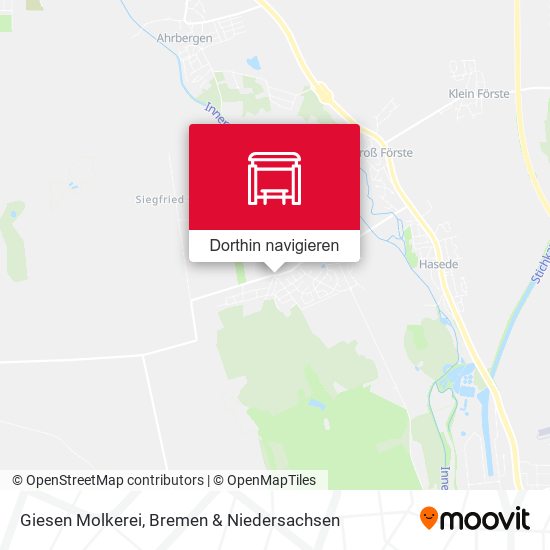 Giesen Molkerei Karte