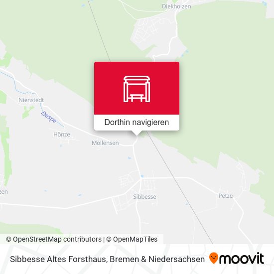 Sibbesse Altes Forsthaus Karte