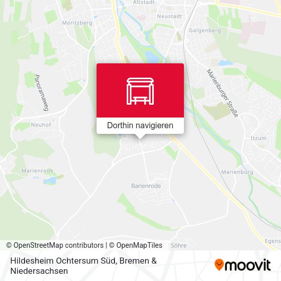 Hildesheim Ochtersum Süd Karte