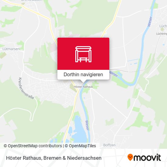 Höxter Rathaus Karte