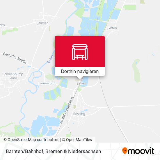Barnten/Bahnhof Karte