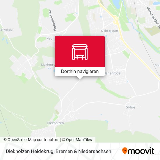 Diekholzen Heidekrug Karte