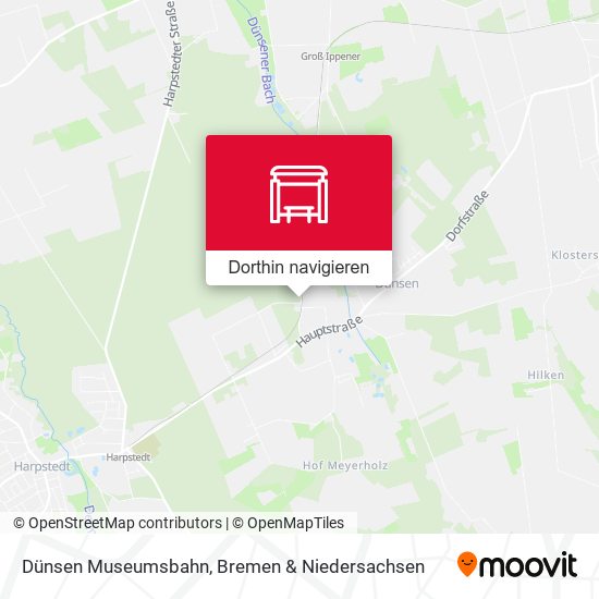 Dünsen Museumsbahn Karte