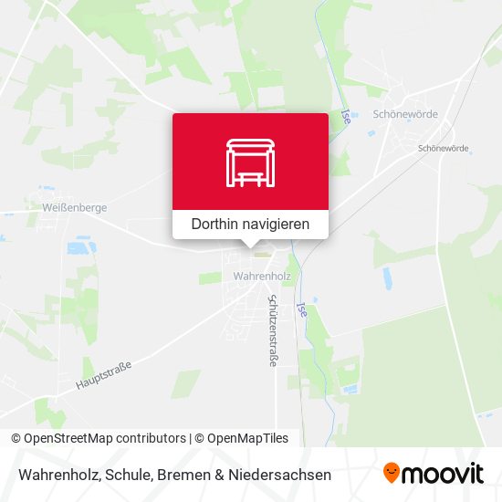 Wahrenholz, Schule Karte