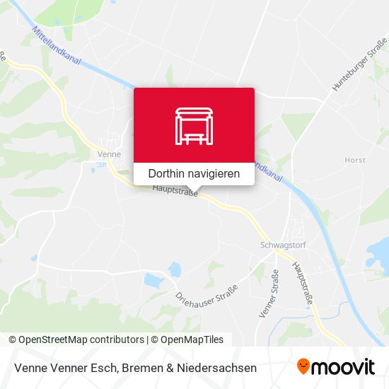 Venne Venner Esch Karte