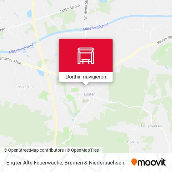 Engter Alte Feuerwache Karte