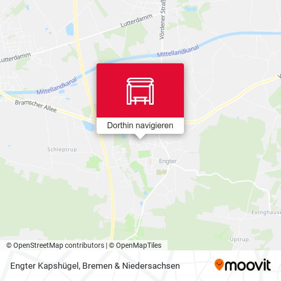Engter Kapshügel Karte