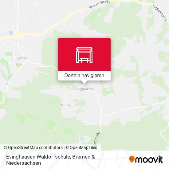 Evinghausen Waldorfschule Karte