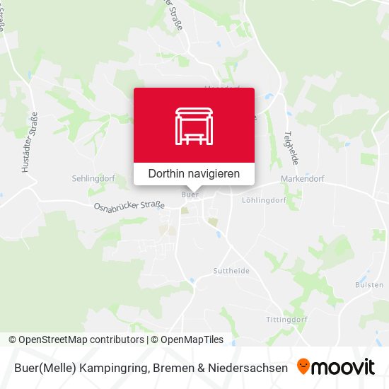 Buer(Melle) Kampingring Karte