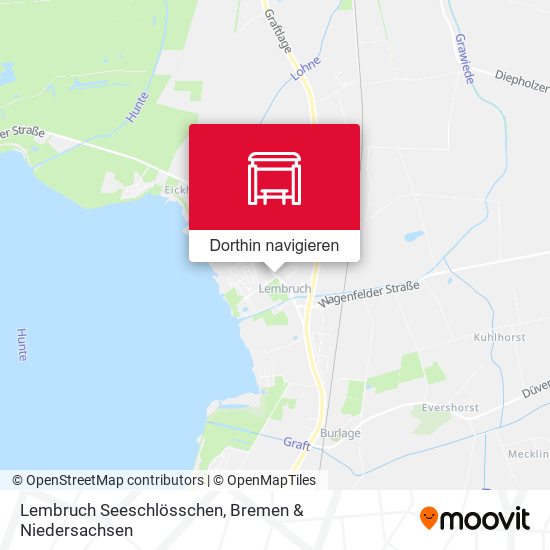 Lembruch Seeschlösschen Karte