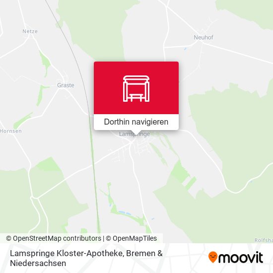 Lamspringe Kloster-Apotheke Karte