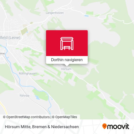Hörsum Mitte Karte