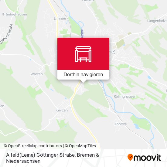 Alfeld(Leine) Göttinger Straße Karte