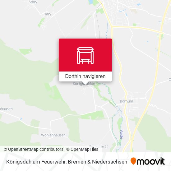 Königsdahlum Feuerwehr Karte