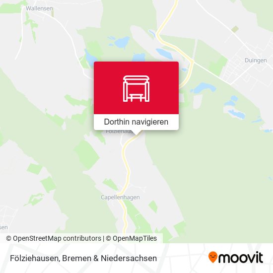 Fölziehausen Karte