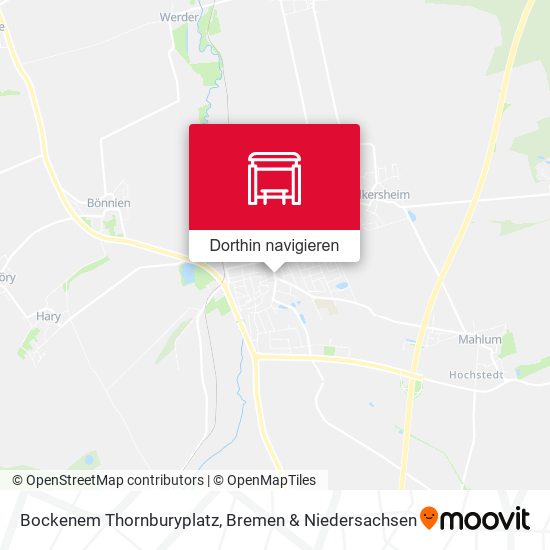Bockenem Thornburyplatz Karte