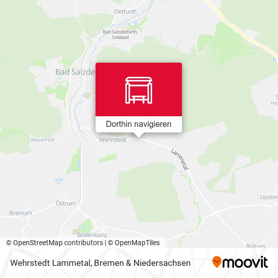 Wehrstedt Lammetal Karte