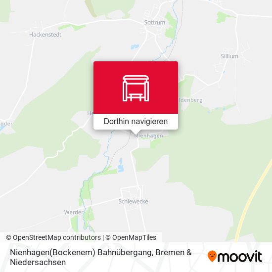 Nienhagen(Bockenem) Bahnübergang Karte