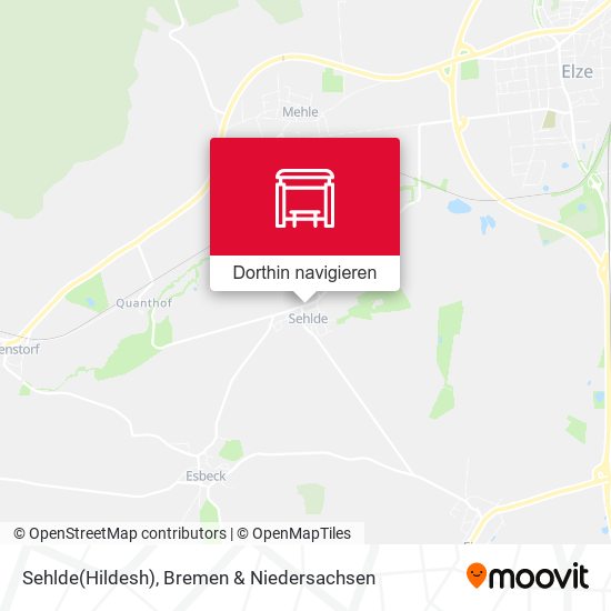 Sehlde(Hildesh) Karte