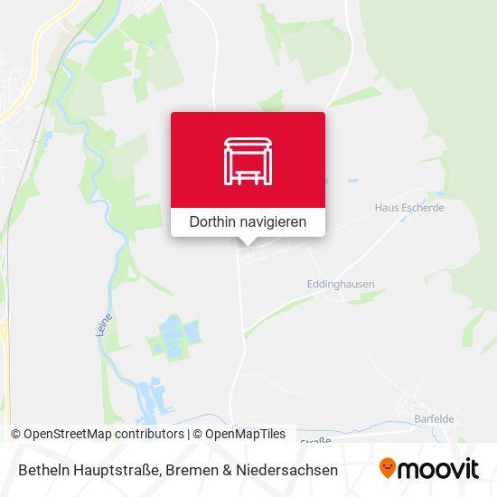 Betheln Hauptstraße Karte