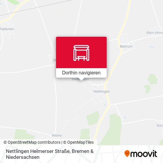 Nettlingen Helmerser Straße Karte