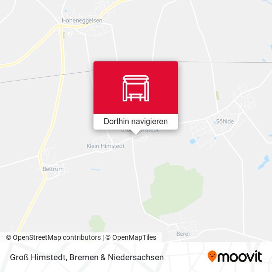 Groß Himstedt Karte