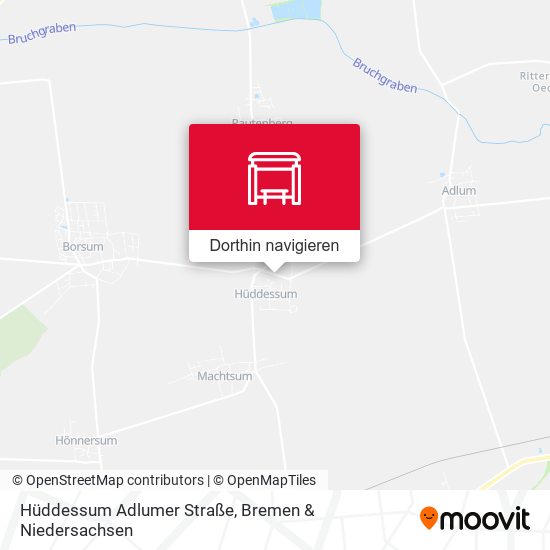 Hüddessum Adlumer Straße Karte