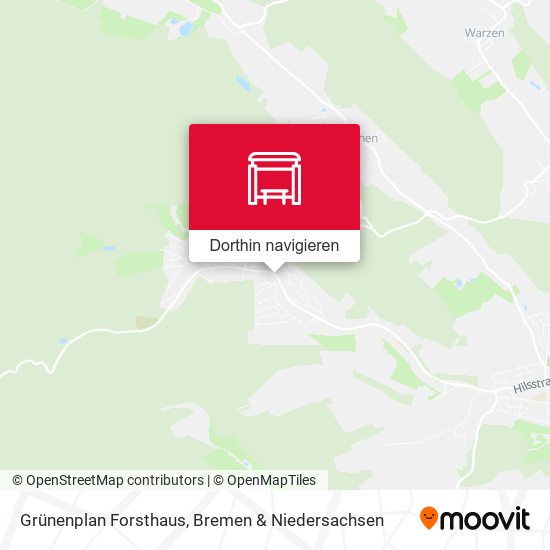 Grünenplan Forsthaus Karte