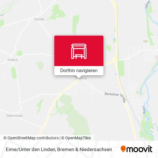 Eime/Unter den Linden Karte