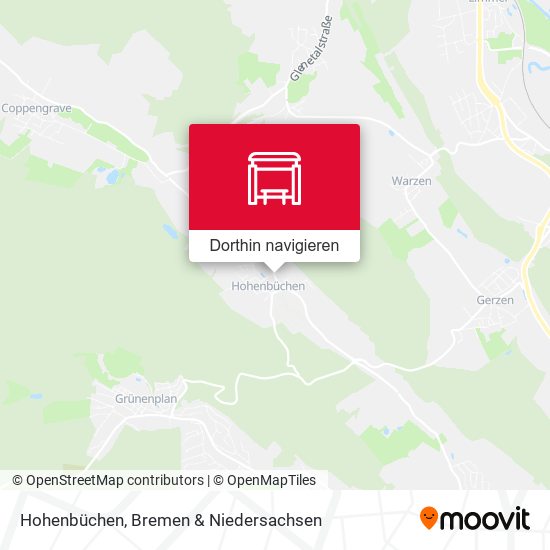 Hohenbüchen Karte