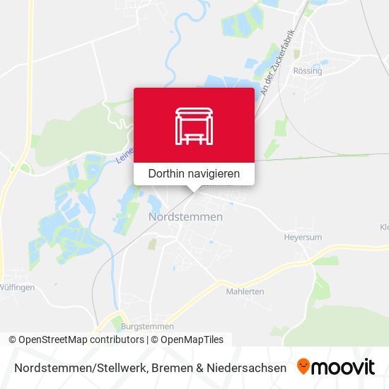 Nordstemmen/Stellwerk Karte